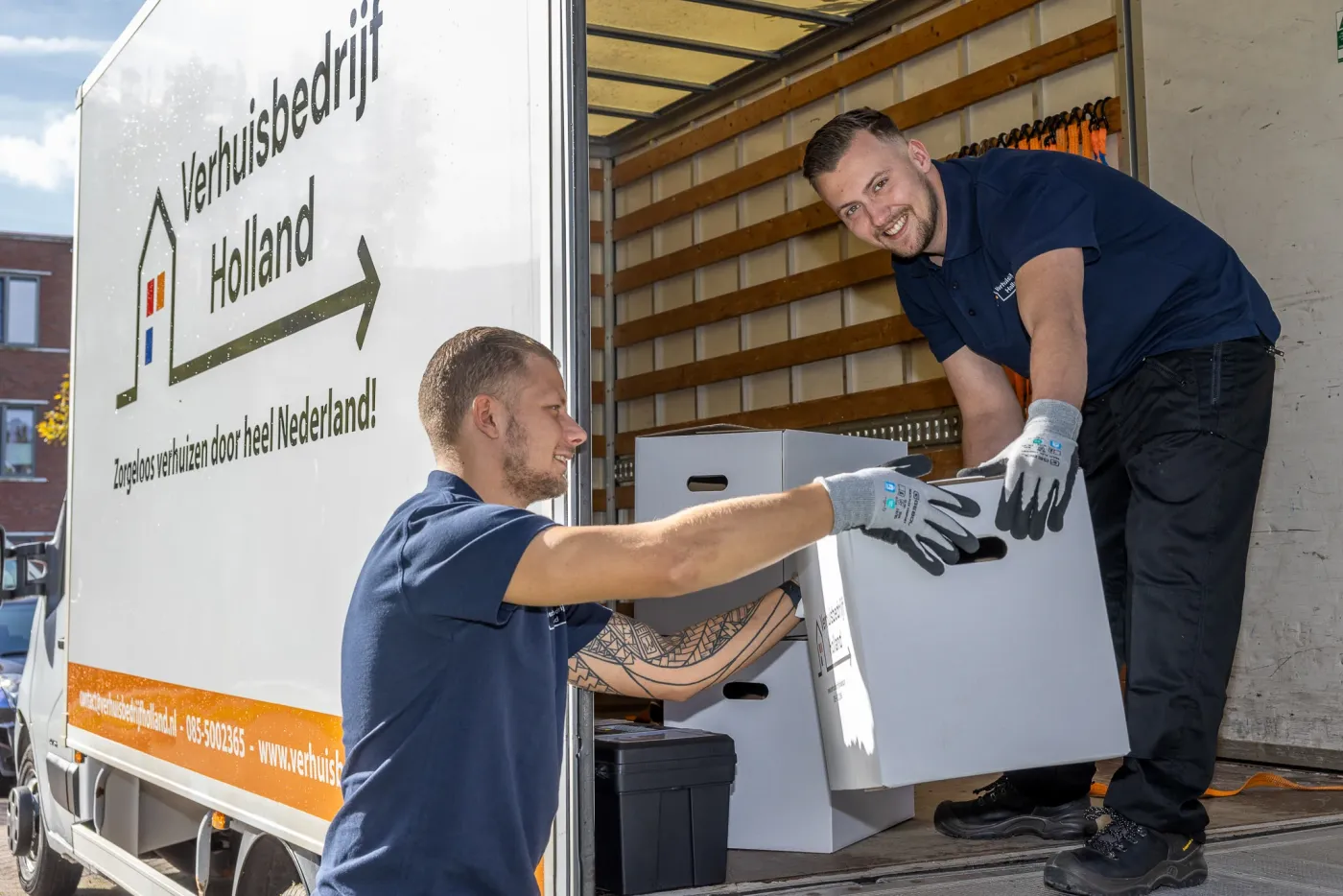 Het vaste verhuisteam in Vleuten door Verhuisbedrijf Holland